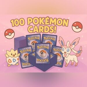 Pokémon 100 Card Bundle